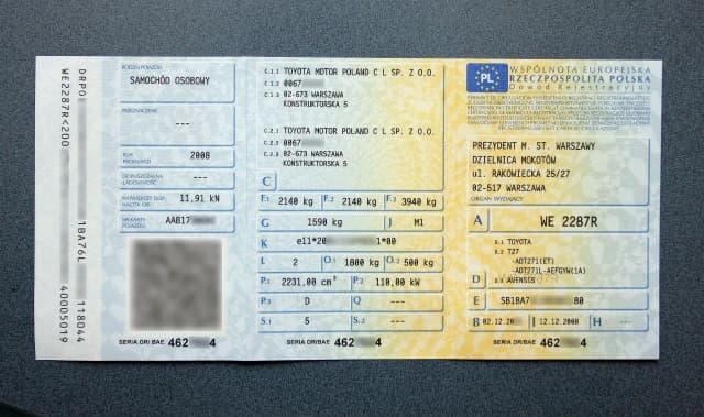 Gdzie jest nr silnika w dowodzie rejestracyjnym? Oto, co musisz wiedzieć Gdzie jest nr silnika w dowodzie rejestracyjnym? Oto, co musisz wiedzieć